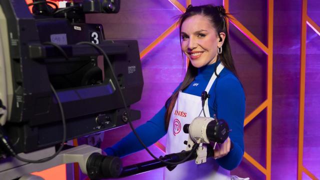 Inés Hernand, en una de las fotos promocionales de 'MasterChef Celebrity'.