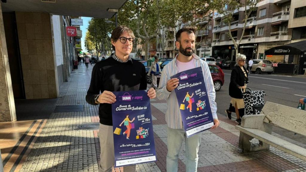 Presentación de la campaña de los Bonos del Comercio Solidario de Zamora