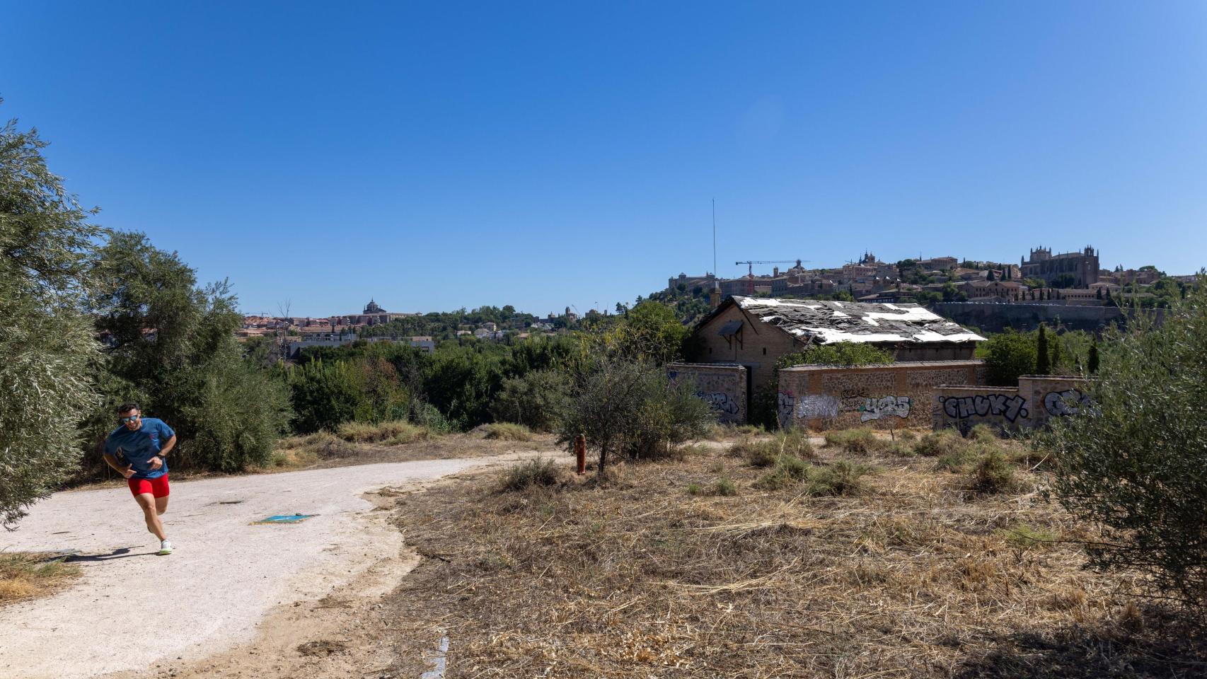 Terrenos del parque de Polvorines donde se ubicará la futura Ciudad del Cine.