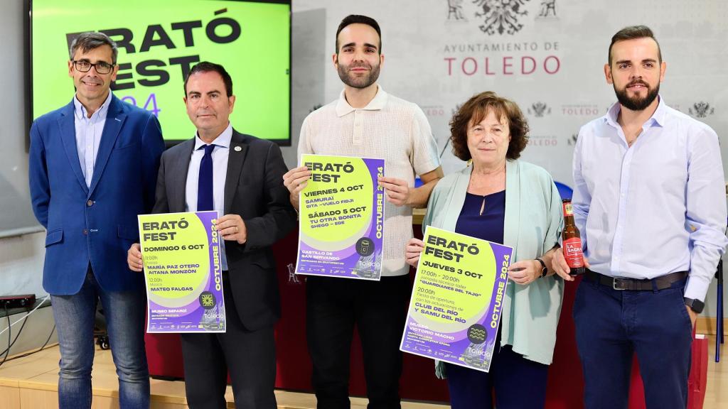 Presentación del Erató Fest. Foto: Ayuntamiento de Toledo.