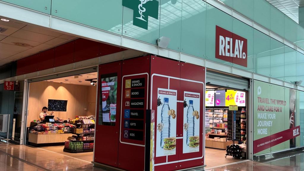 Establecimiento 'Relay' en el aeropuerto Josep Tarradellas Barcelona-El Prat.