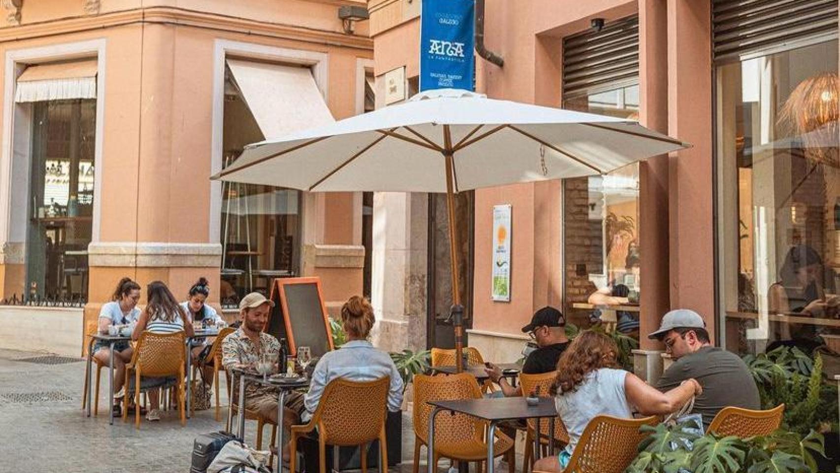 La terraza de Ana La Fantástica.