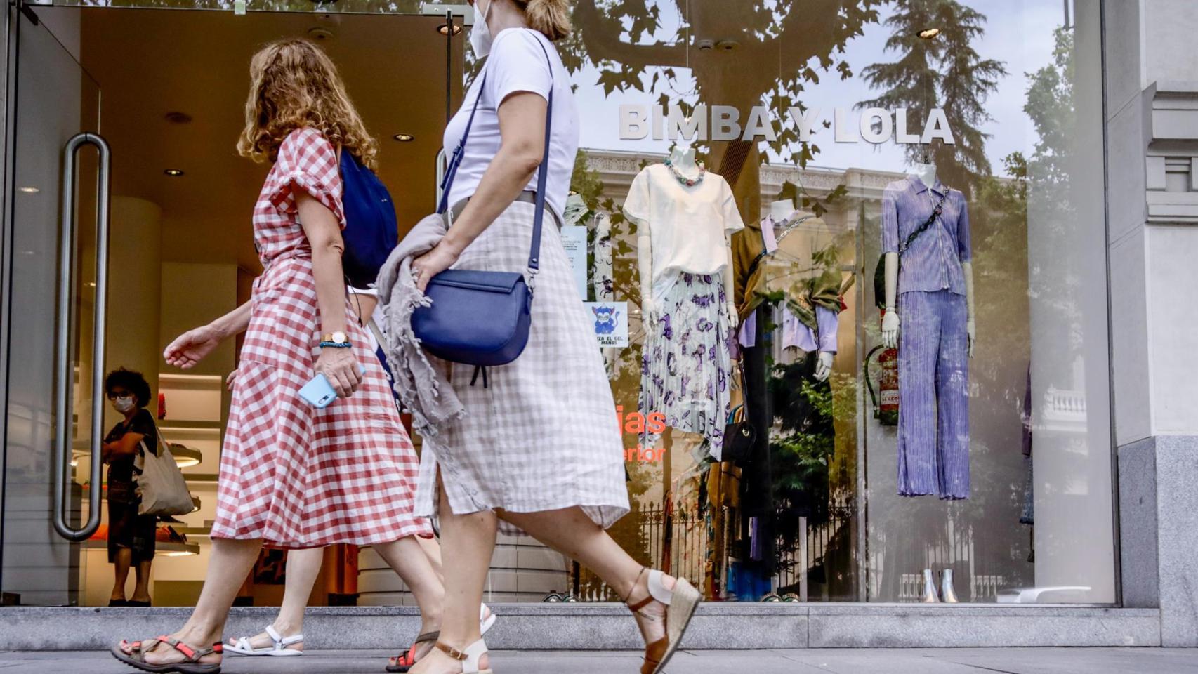 Imagen de una tienda de Bimba y Lola.