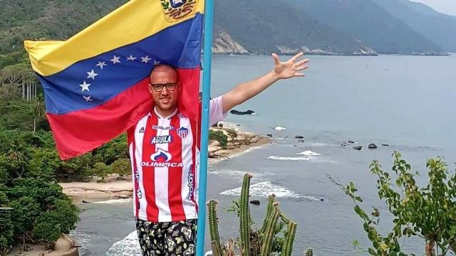 Carlos Albert, durante una visita anterior a Venezuela. EE