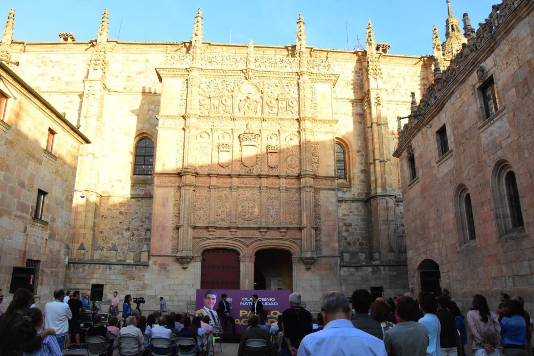 Pablo Aguado en Salamanca