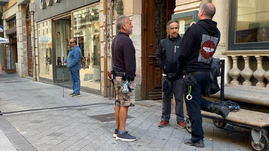 Los técnicos en el Círculo de Recreo