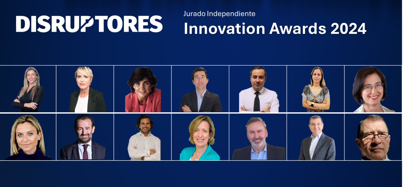 El jurado independiente de los DISRUPTORES Innovation Awards 2024.