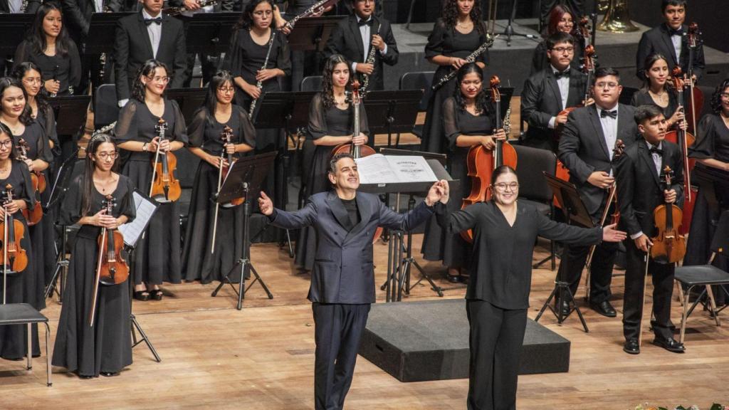 Concierto de la Orquesta Juvenil en el Gran Teatro Nacional de Lima, Perú. Foto: Sinfonía por el Perú