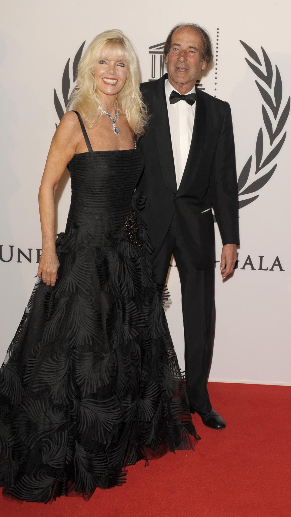 La pareja en una gala de la UNESCO en Dusseldorf.