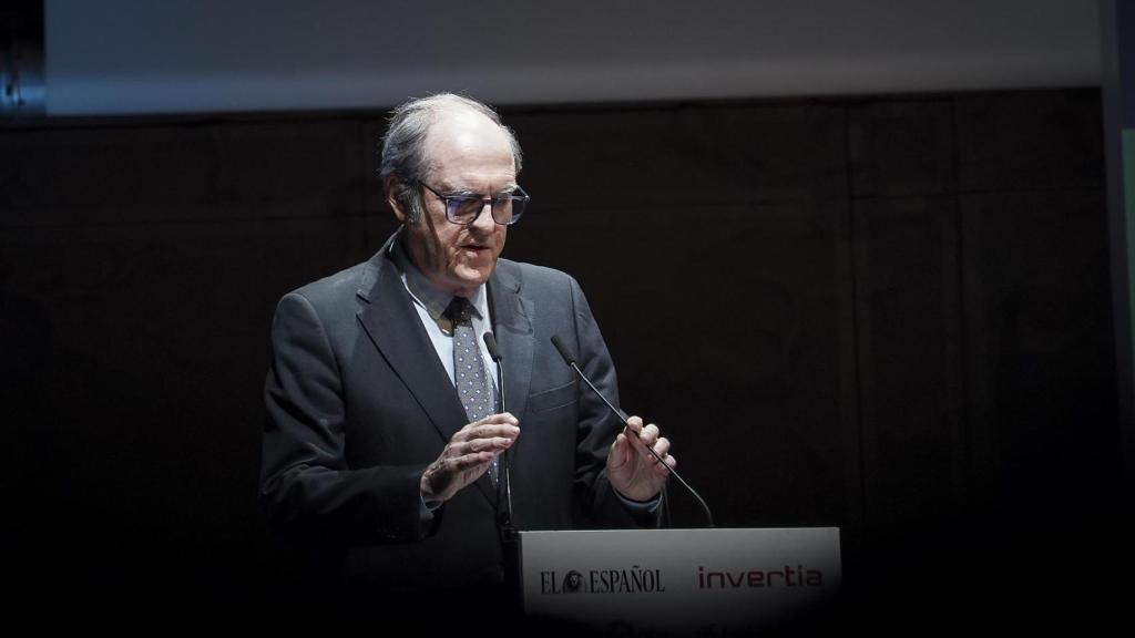 Ángel Gabilondo en un momento durante su intervención en el III Observatorio de los ODS.