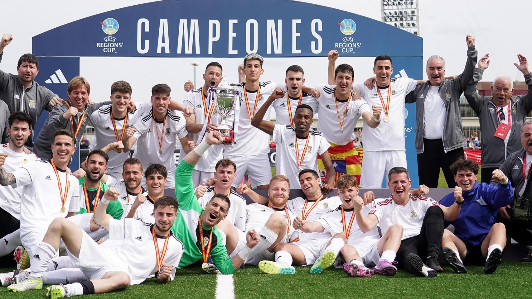 La selección de Aragón cita a 27 jugadores para la primera convocatoria de la Copa de Regiones UEFA