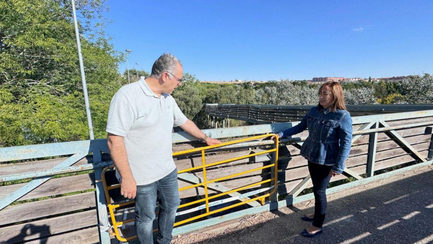 Imagen de la pasarela de San Isidro