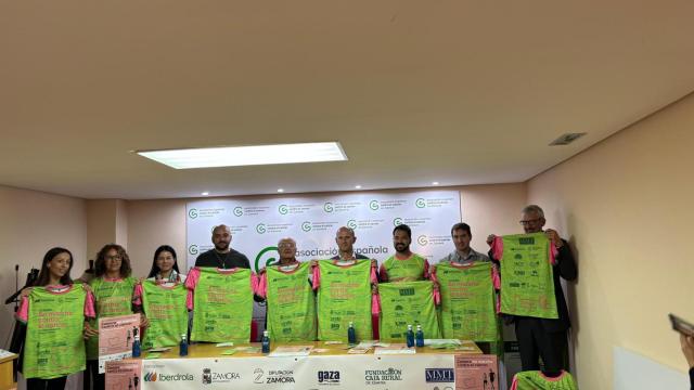 Presentación de la 'Carrera mucho x vivir' de la AECC Zamora