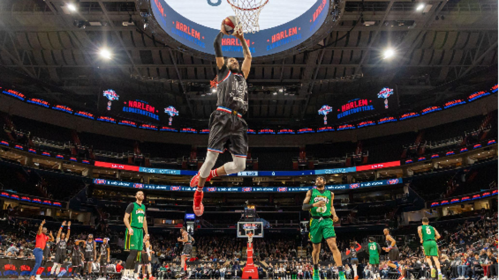 Un partido de los Harlem Globetrotters.