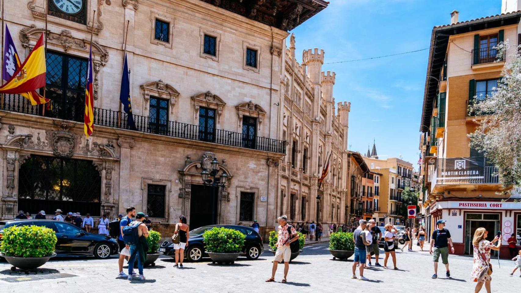 Plaza de Palma de Mallorca.