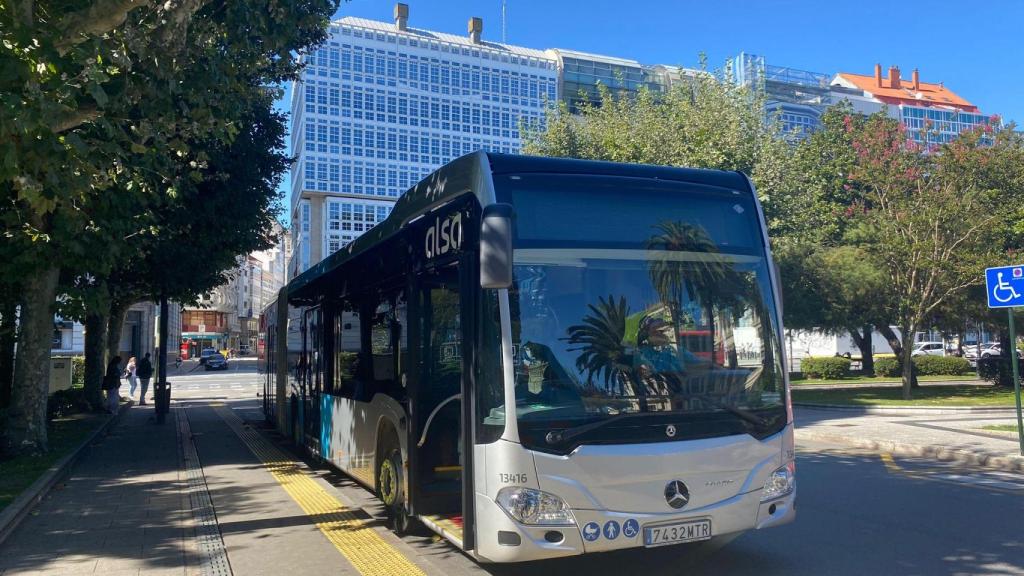 Nuevo autobús articulado de Alsa