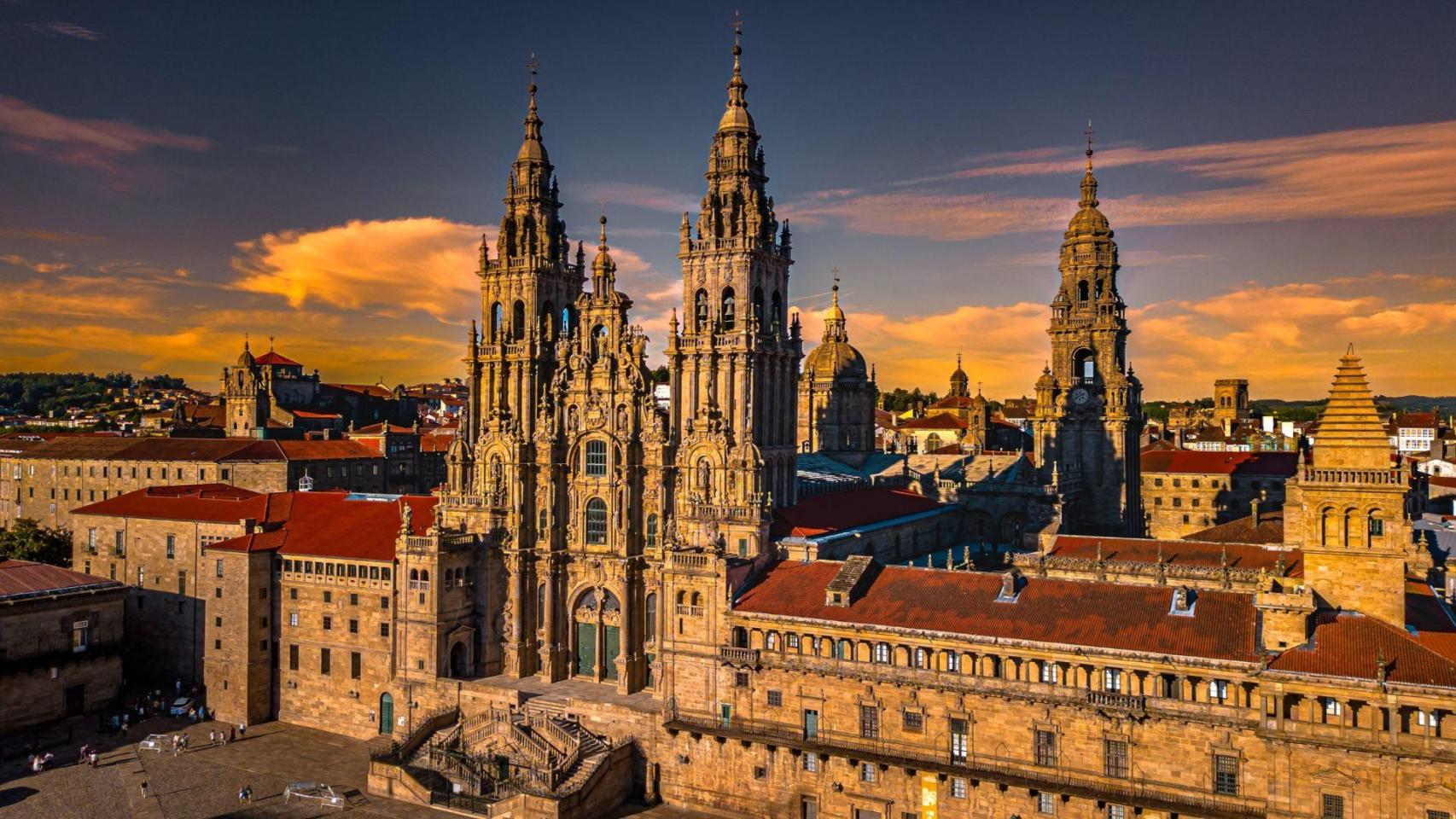 Santiago de Compostela, entre los destinos preferidos por los españoles este verano.