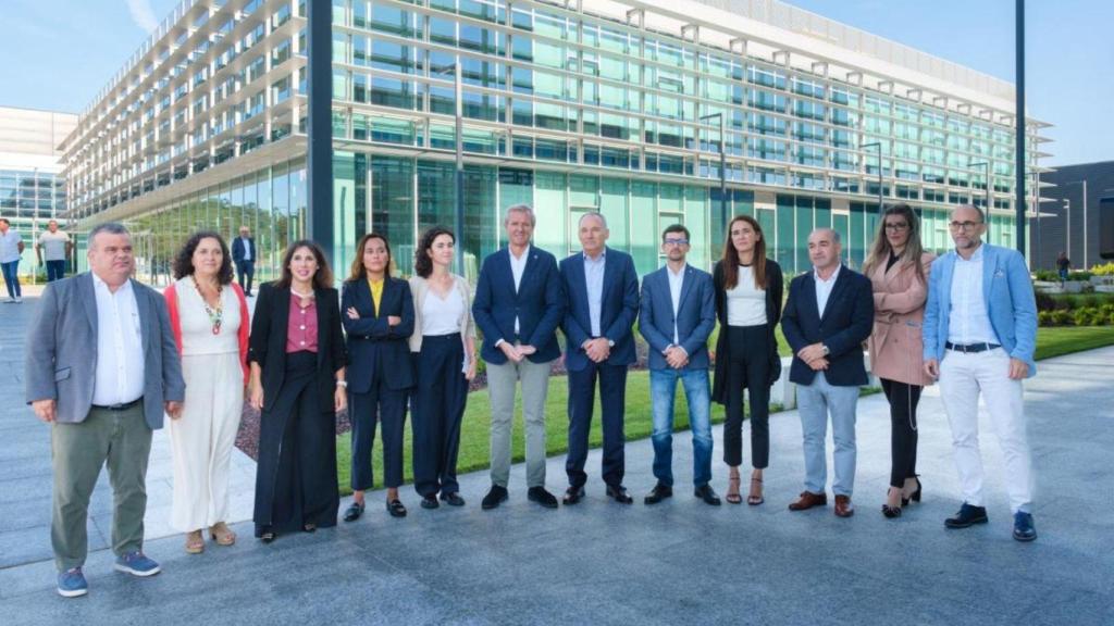 Inauguración del Campus Tecnológico de Cortizo, en Padrón.