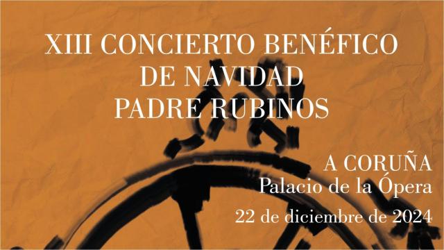 Concierto benéfico de Navidad de Padre Rubinos