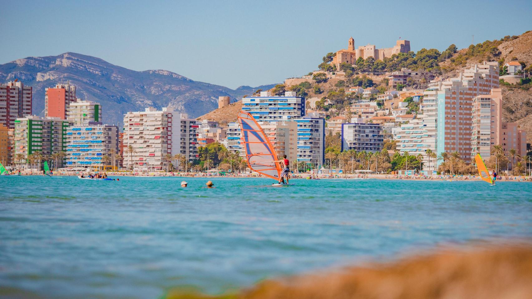 Imagen de archivo de la playa de Cullera. EE