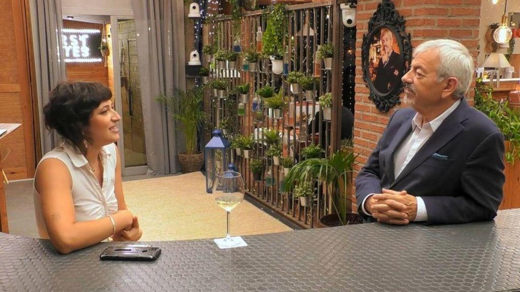 Patricia en 'First Dates'.