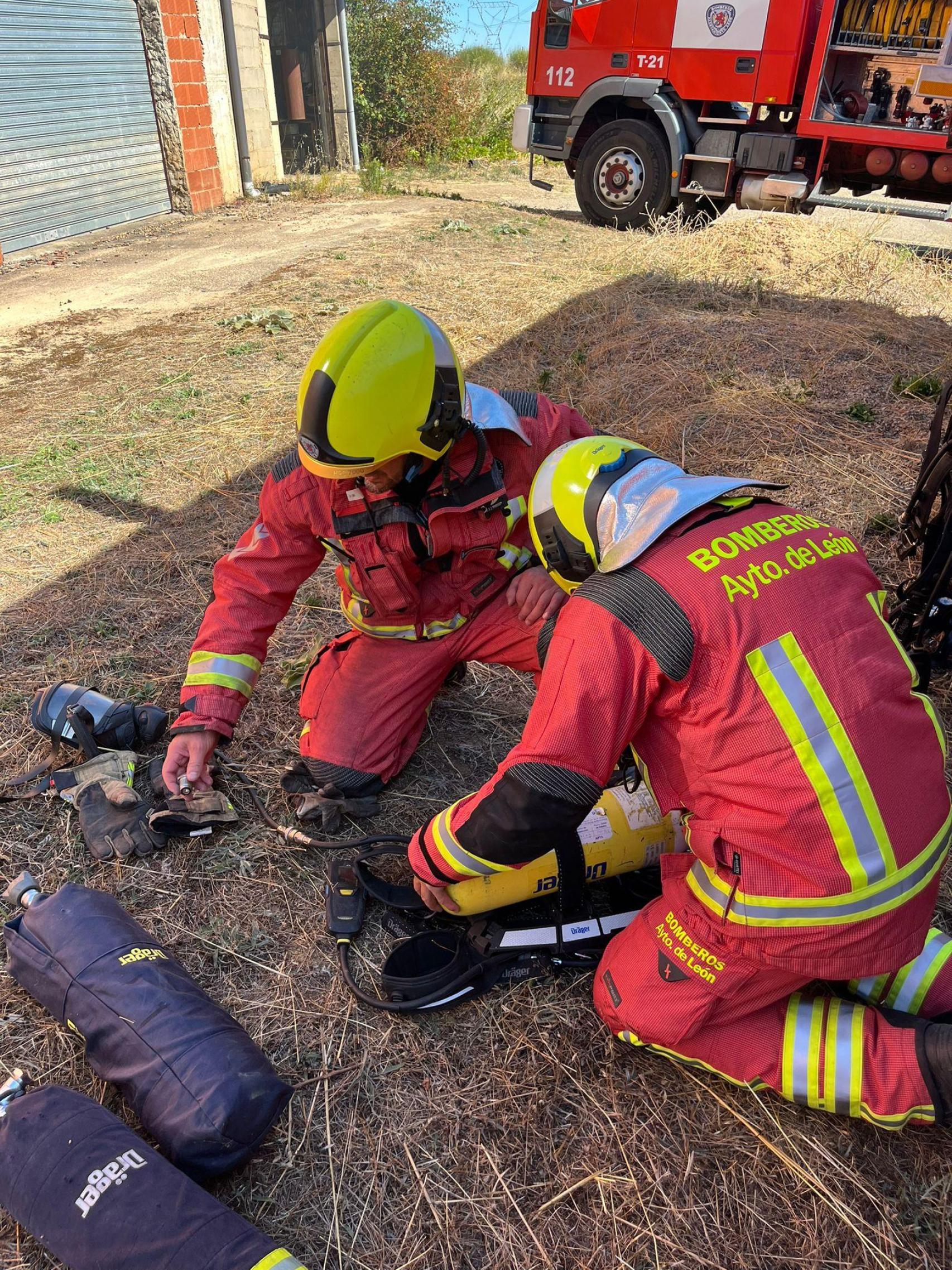 Bomberos del Ayuntamiento de León