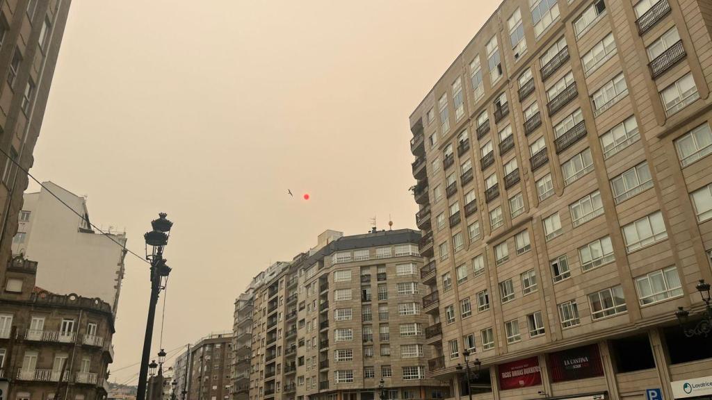 Calle Rosalía de Castro en Vigo