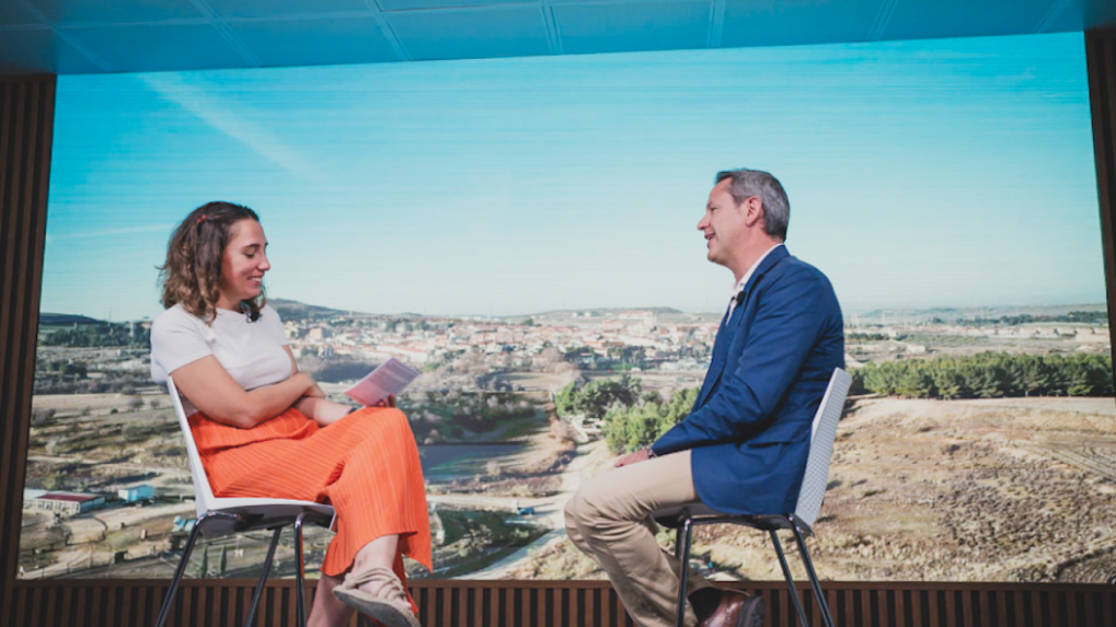 El alcalde de Loeches, Antonio Theodori, durante su entrevista con El Español.