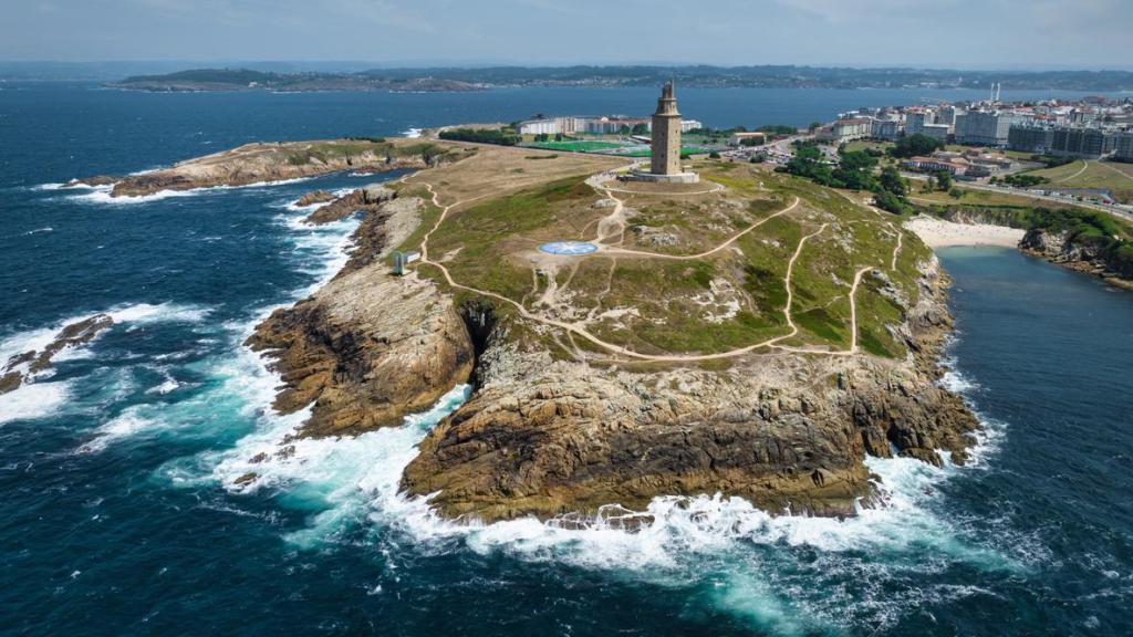 Torre de Hércules en A Coruña.