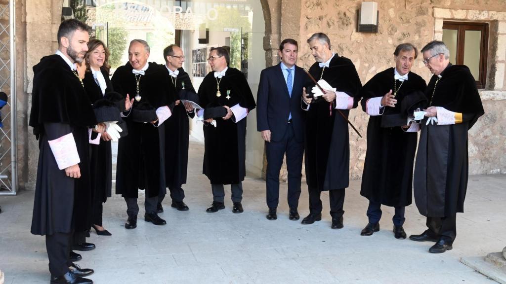 El presidente de la Junta de Castilla y León, Alfonso Fernández Mañueco, participa en la apertura del Curso Académico 2024-2025 de las universidades de Castilla y León