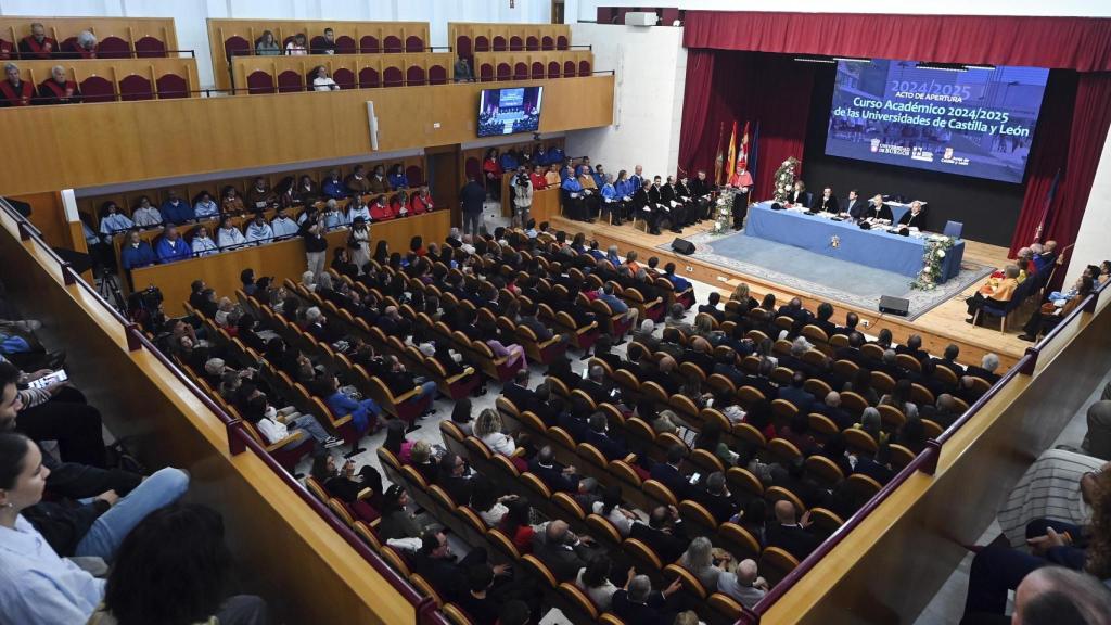 Solemne acto de apertura del curso universitario 2025/2025 de las universidades de Castilla y León