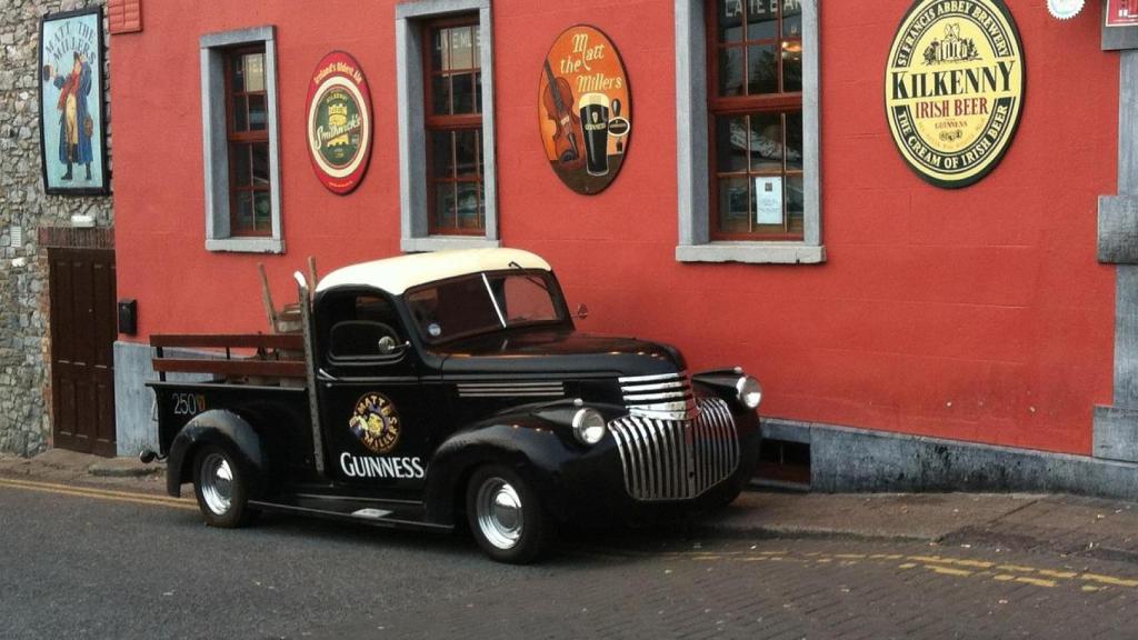 Un callejón en Kilkenny.