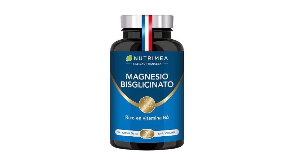 Complemento alimenticio de magnesio y Vitamina B6