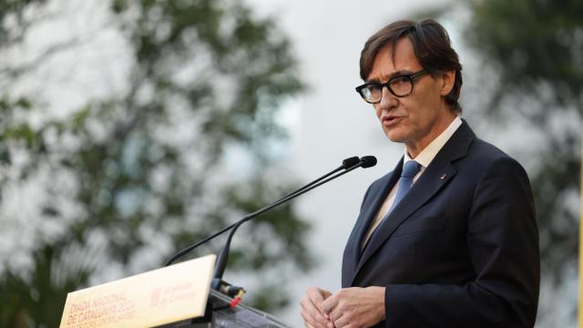 El presidente de la Generalitat, Salvador Illa, celebra la Diada en un acto en Madrid.