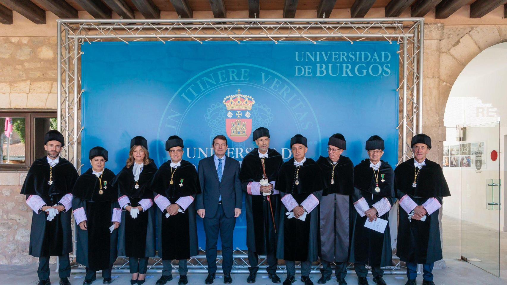 Alfonso Fernández Mañueco en el acto de inauguración del curso académico de las universidades públicas de Castilla y León