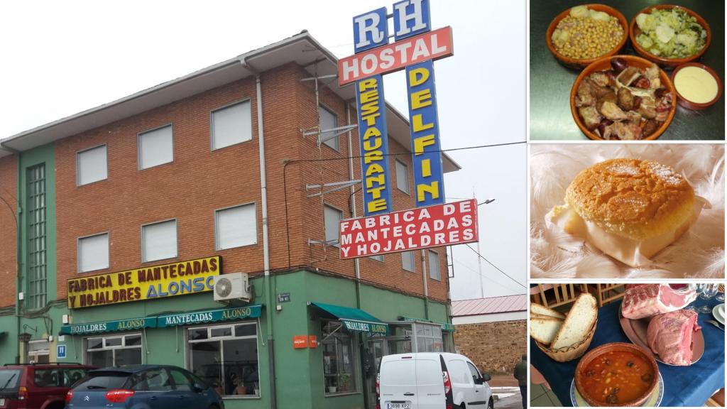 El restaurante Delfín y algunos de sus platos típicos