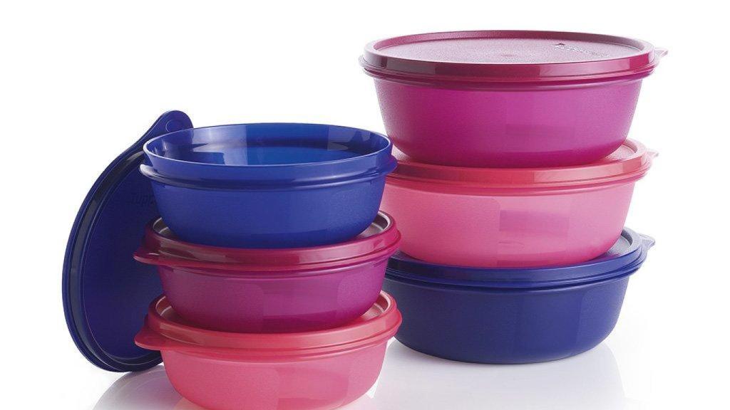 Variedad de productos Tupperware