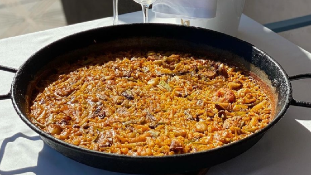 La paella que sirven en El Trompo.