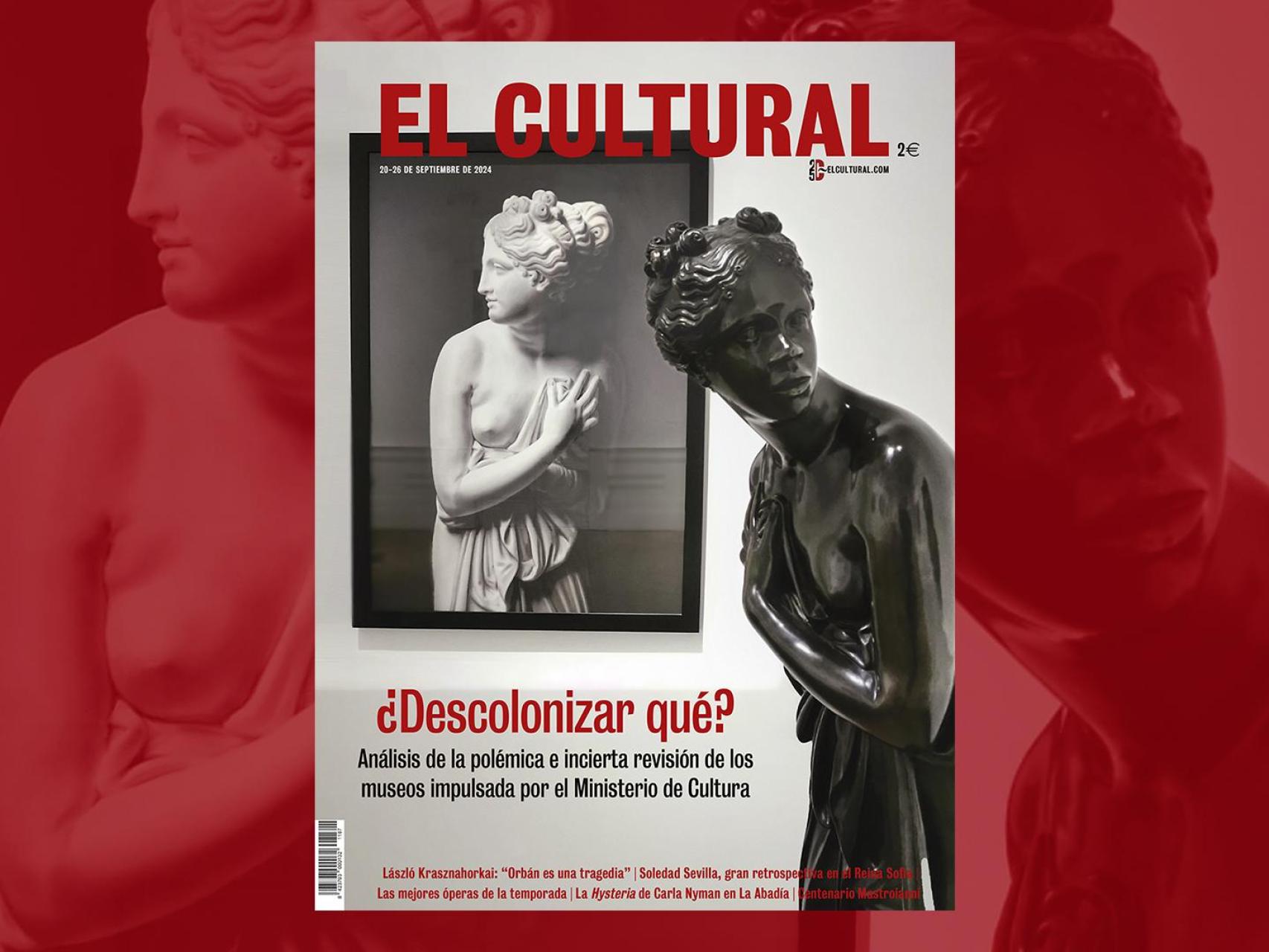 Portada de El Cultural del 20 de septiembre de 2024