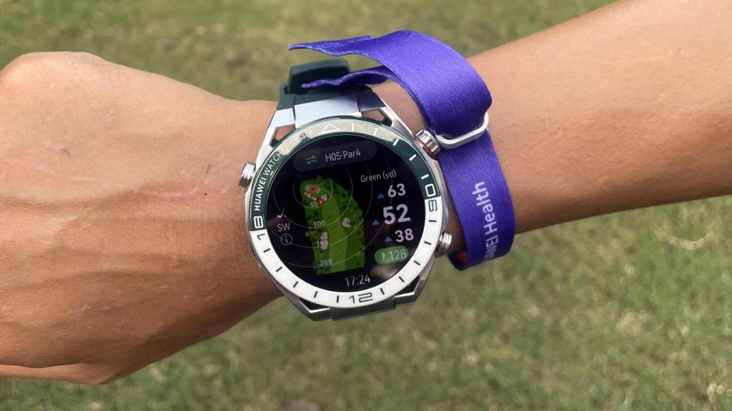 El modo golf en el Huawei Watch Ultimate.