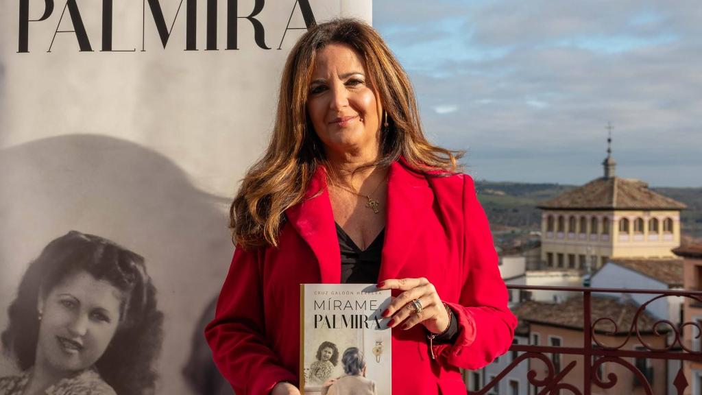 Presentación en Toledo del libro Mírame, Palmira, de Cruz Galdón. Foto: Javier Longobardo.