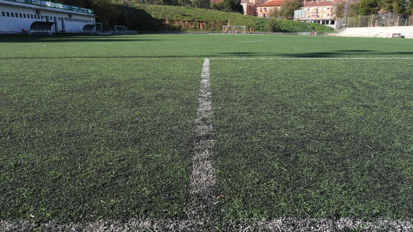 Campo de fútbol 'Paulino Lorenzo' de Toledo.