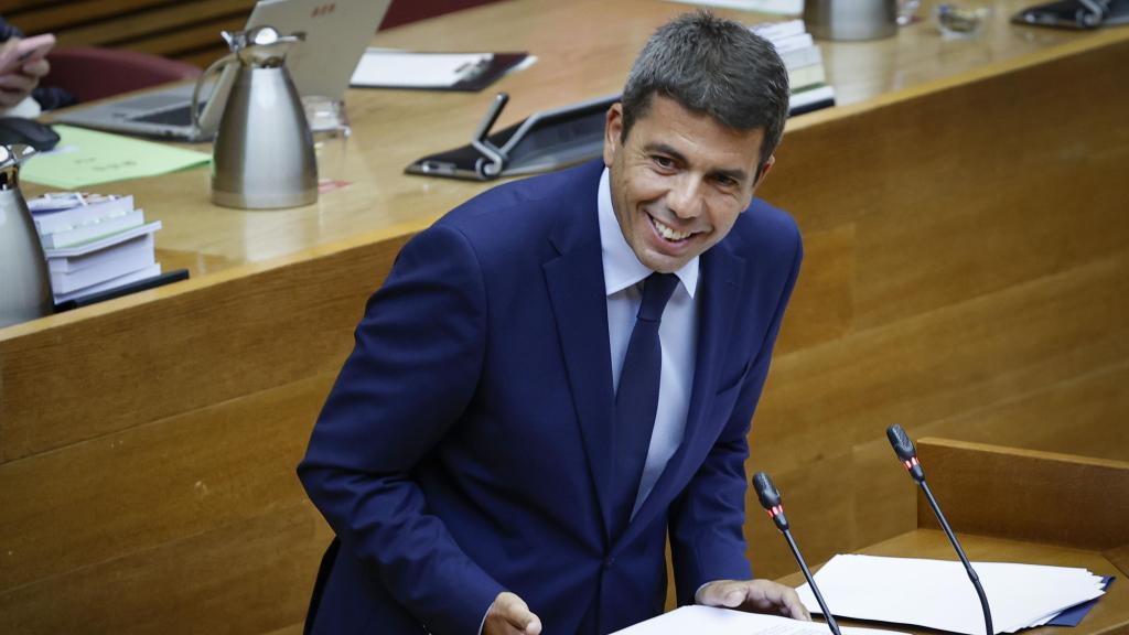 Carlos Mazón, en el debate de política general. José Cuéllar / Corts Valencianes