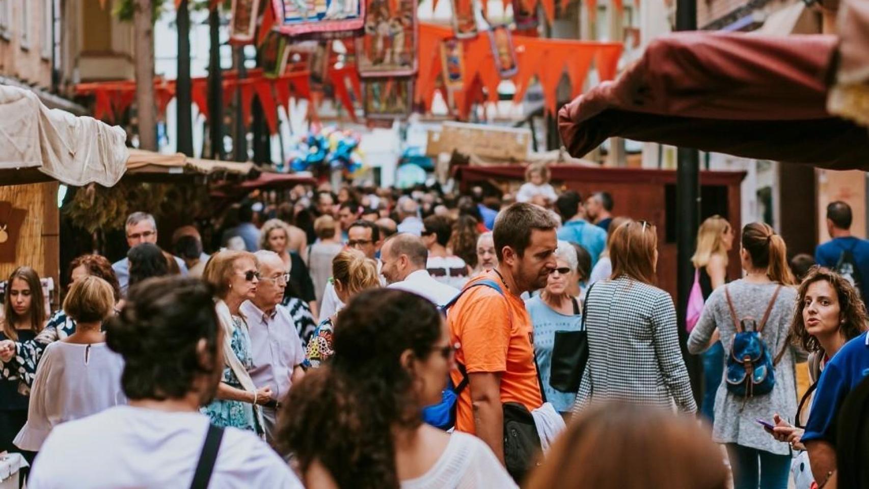 Imagen de la Feria Medieval de este municipio valenciano. Natxo Francés