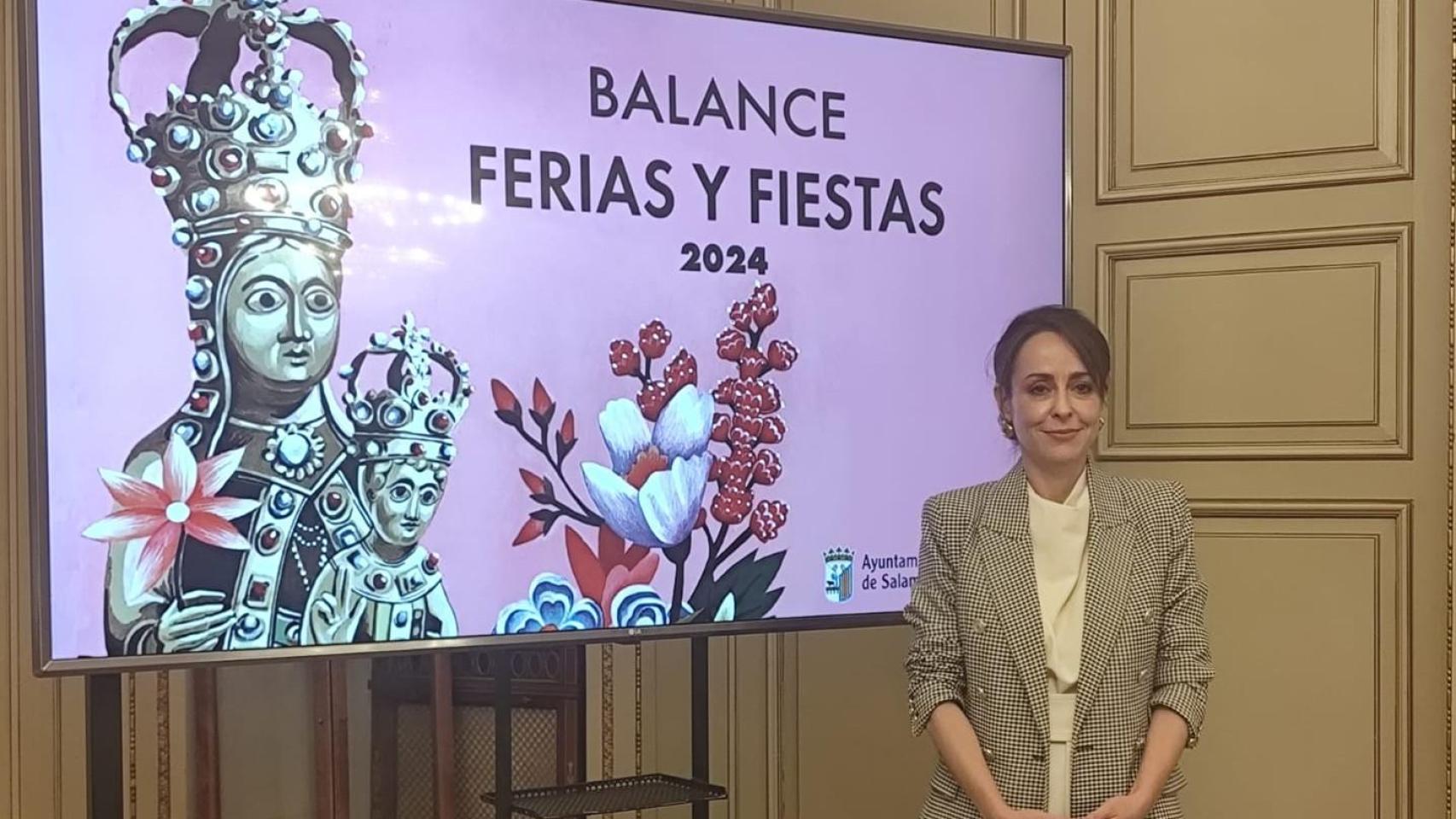 La concejala de Festejos y Tradiciones, Carmen Seguín, hace balance de las ferias y fiestas 2024