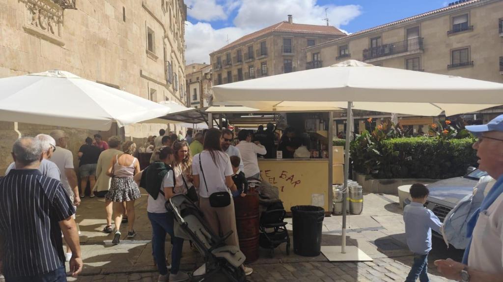 Casetas de la Feria de Día 2024 en la zona de la Casa de las Conchas