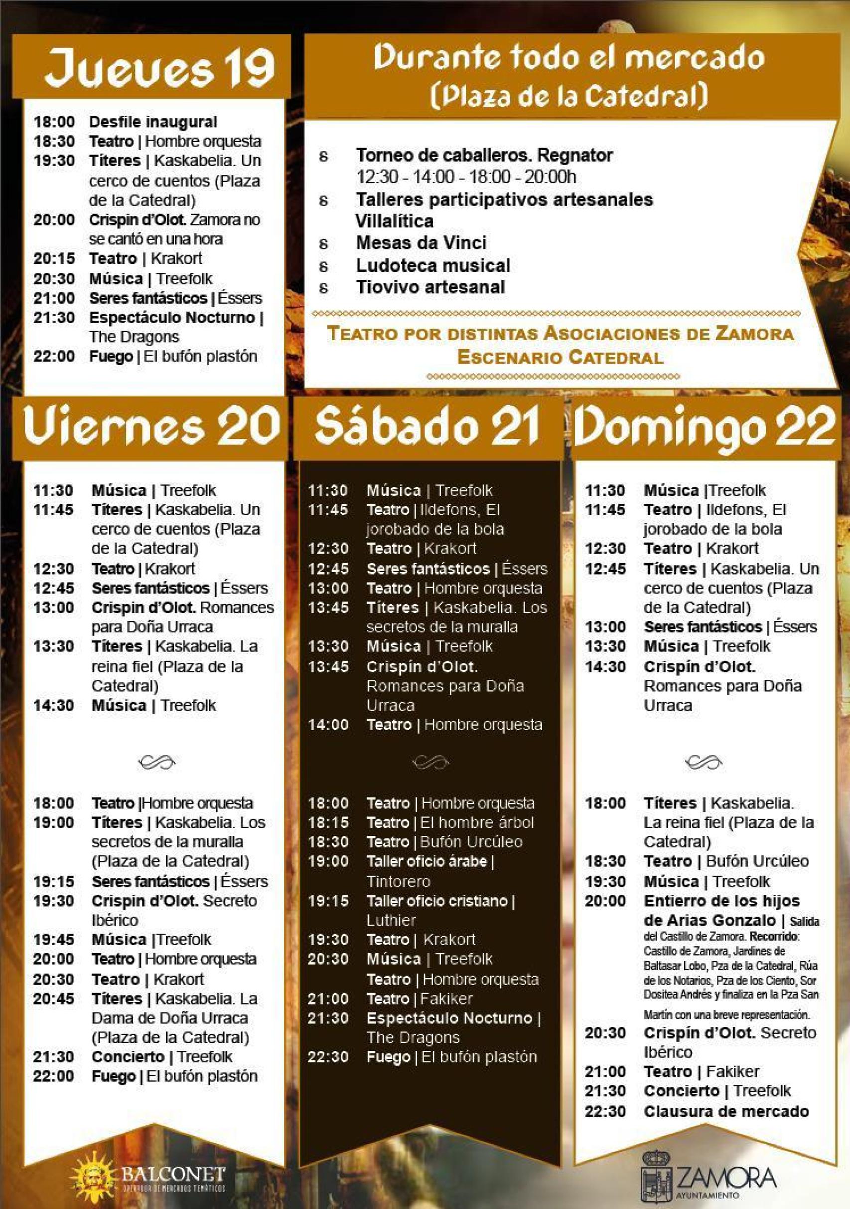 Programa del Mercado Medieval