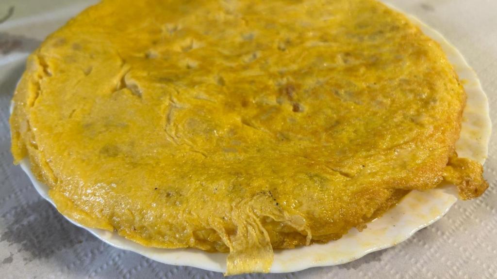 La famosa tortilla de Casa Tomé.