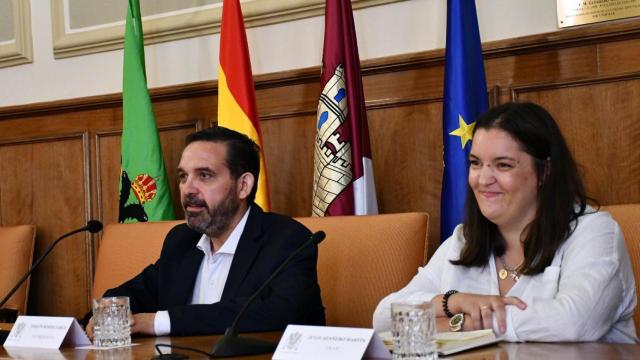 Joaquín Romera y Julia Azeñero. Foto: Diputación de Toledo.