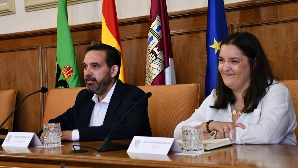 Joaquín Romera y Julia Azeñero. Foto: Diputación de Toledo.